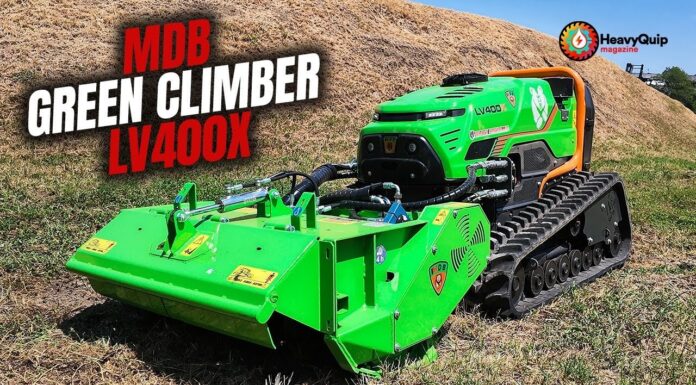 The MDB LV400X Green Climber powered by Rehlko