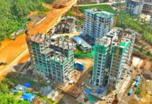 Building a Capital From Scratch: Potain Cranes Lift the Palaces of Nusantara Potain tower cranes on the presidential palace jobsite in Nusantara, Indonesia's new capital