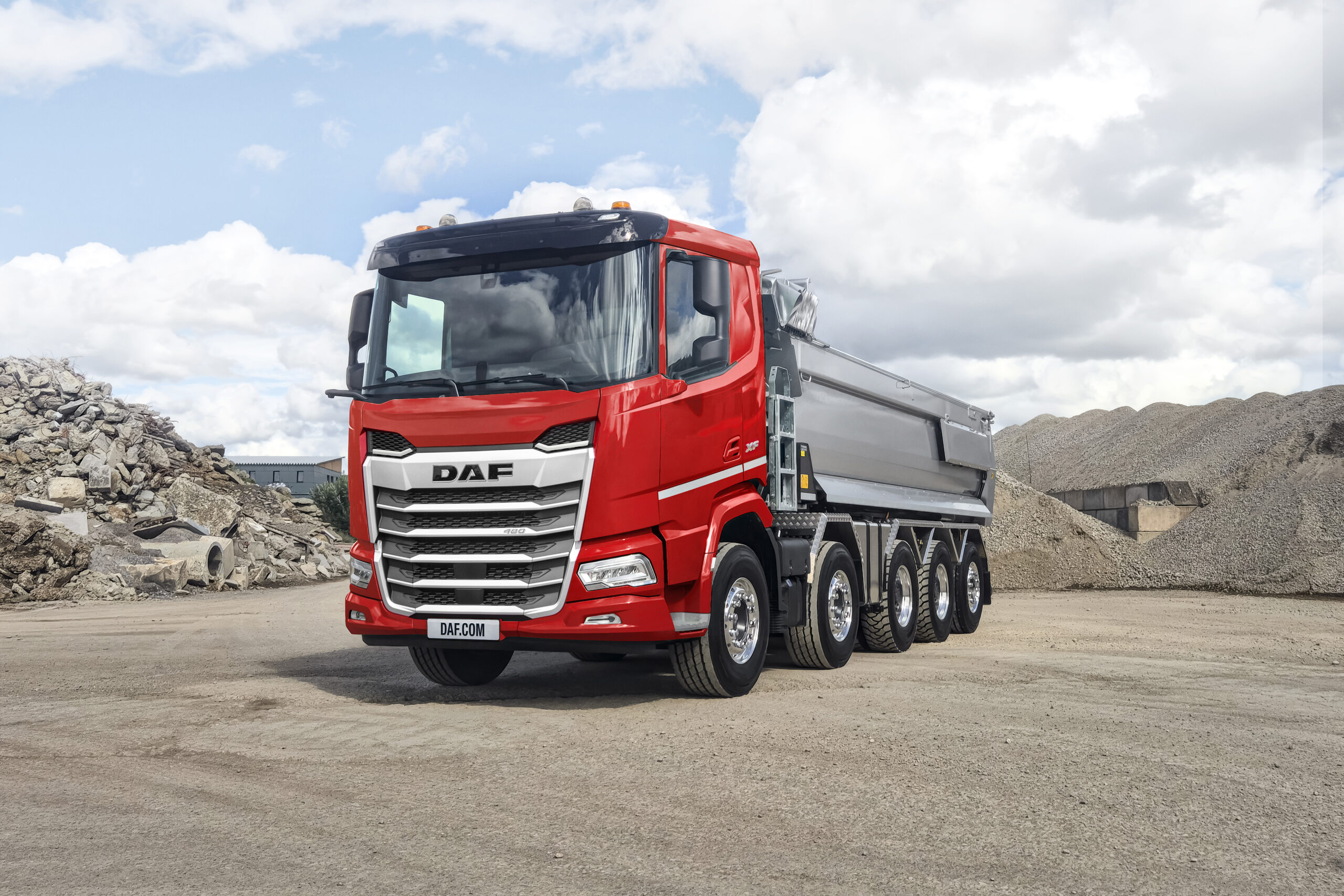 DAF Brought Electric Drive Closer to Construction Truck Fleets