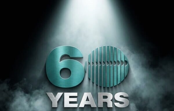 Powerscreen 60th anniversary graphic (Image: Powerscreen)