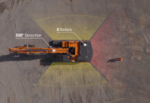 DEVELON Bets on Excavators That Can Stop Themselves A DEVELON Series 9 crawler excavator equipped with camera and radar safety technology
