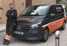 Jamie Morris, site engineer at JK Lifting Equipment