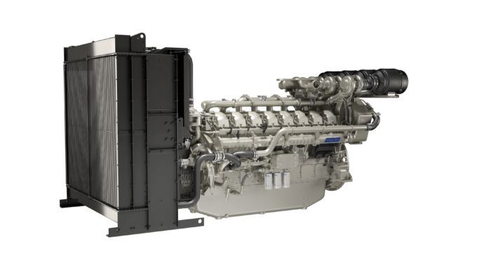 A V16 for the Data Centre Boom: Perkins Completes Its 5000 Series With the 5016 The Perkins 5016 16-cylinder diesel engine for electric power generation