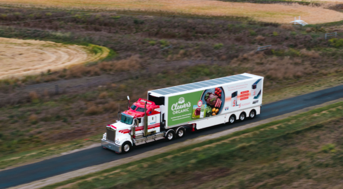 A Diesel-Free Reefer on the East Coast: Wickham Freight Lines Buys Australia’s First Sunswap Endurance A Wickham Freight Lines road train hauling a refrigerated trailer fitted with the Sunswap Endurance battery-electric unit