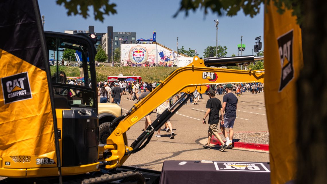 Why Caterpillar Is Selling Compact Machines at Red Bull Rampage