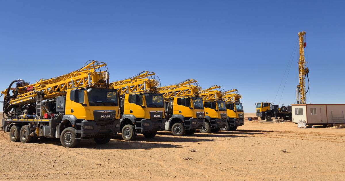 Drilling for Water at 49 °C: Ten BAUER RB 50 Rigs Head Into the Algerian Sahara