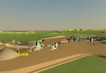 Render of the Jervois Copper Project processing plant in Australia's Northern Territory